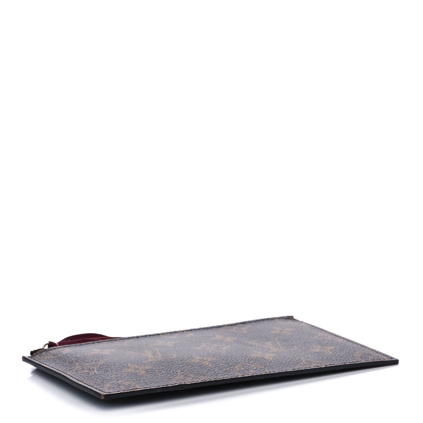 Monogram Felicie Chain Wallet Zippered Insert Fuchsia