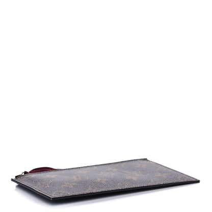 Louis Vuitton Monogram Felicie Chain Wallet Zippered Insert Fuchsia 4 of 9