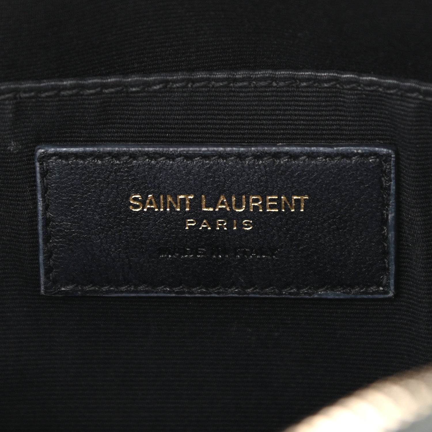 Saint Laurent Calfskin Matelasse Monogram Lou Camera Bag Military Green 6 of 10