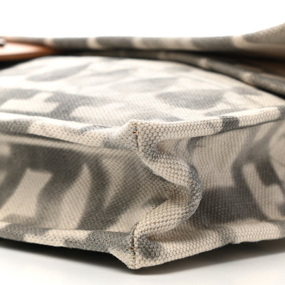 Chanel Canvas Iliad Flap Clutch Beige 9 of 9