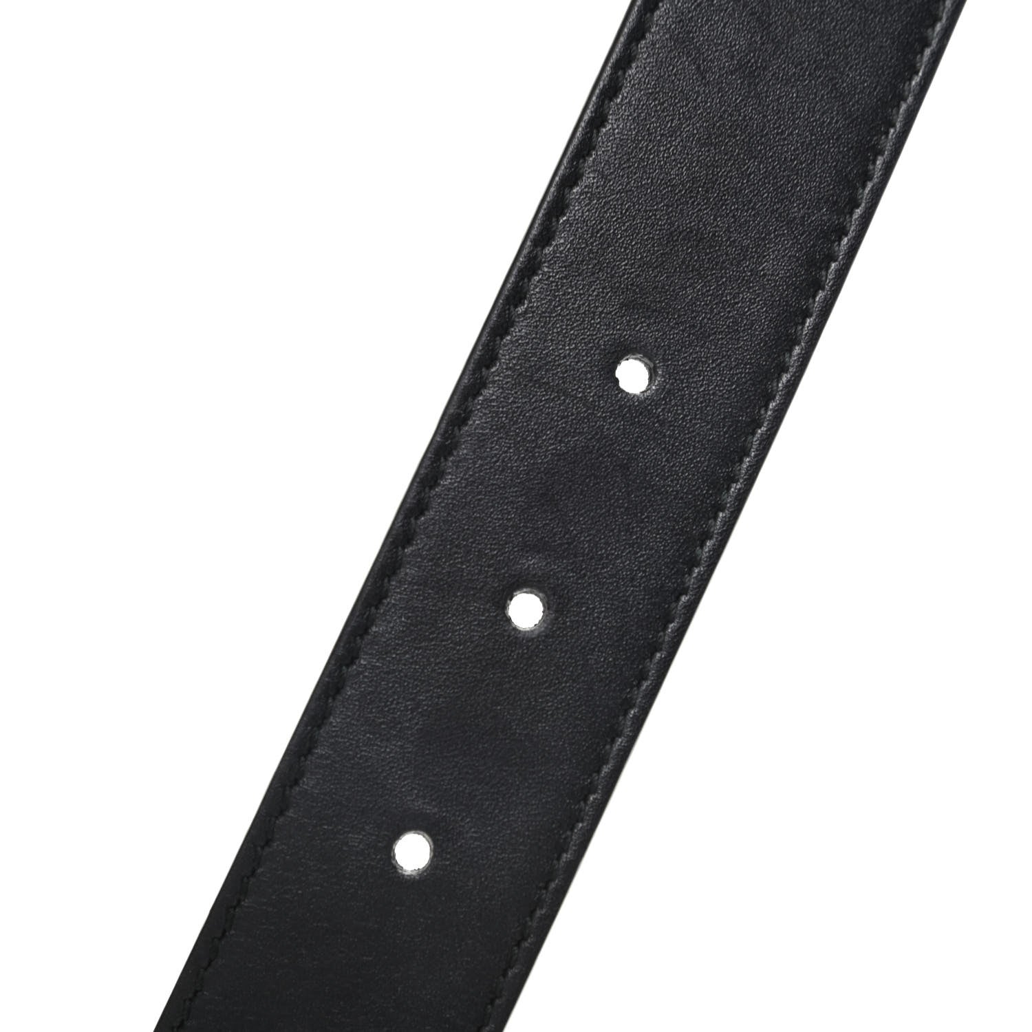 Gucci Calfskin Double G 30mm Belt 75 30 Black 4 of 5