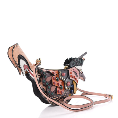 Burberry Watersnake The Falcon Crossbody Bag Ash Rose 3 of 9