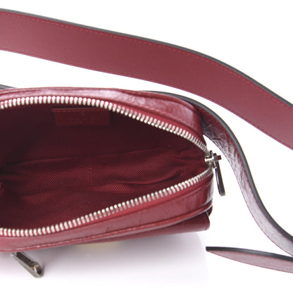 Gucci Fluffy Calfskin Mini Morpheus Belt Bag 70 28 Red 5 of 12