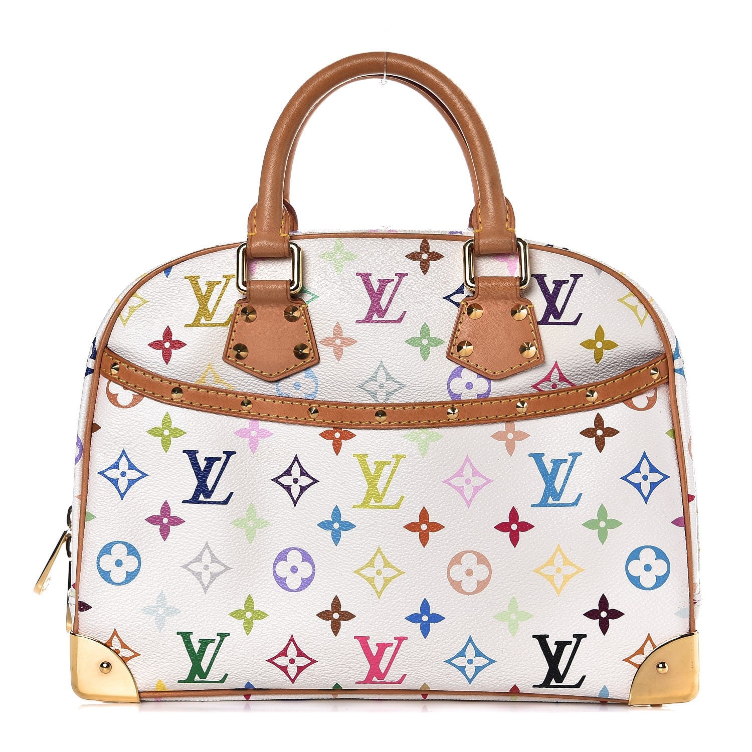 Louis Vuitton Monogram Multicolor Trouville White 1 of 7