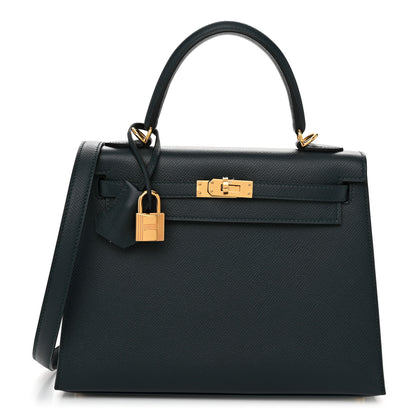 Hermes Epsom Kelly Sellier 25 Vert Cypress 1 of 11