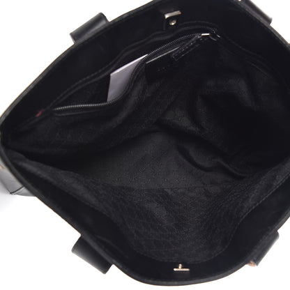 Gucci Calfskin Web Tote Black 5 of 15