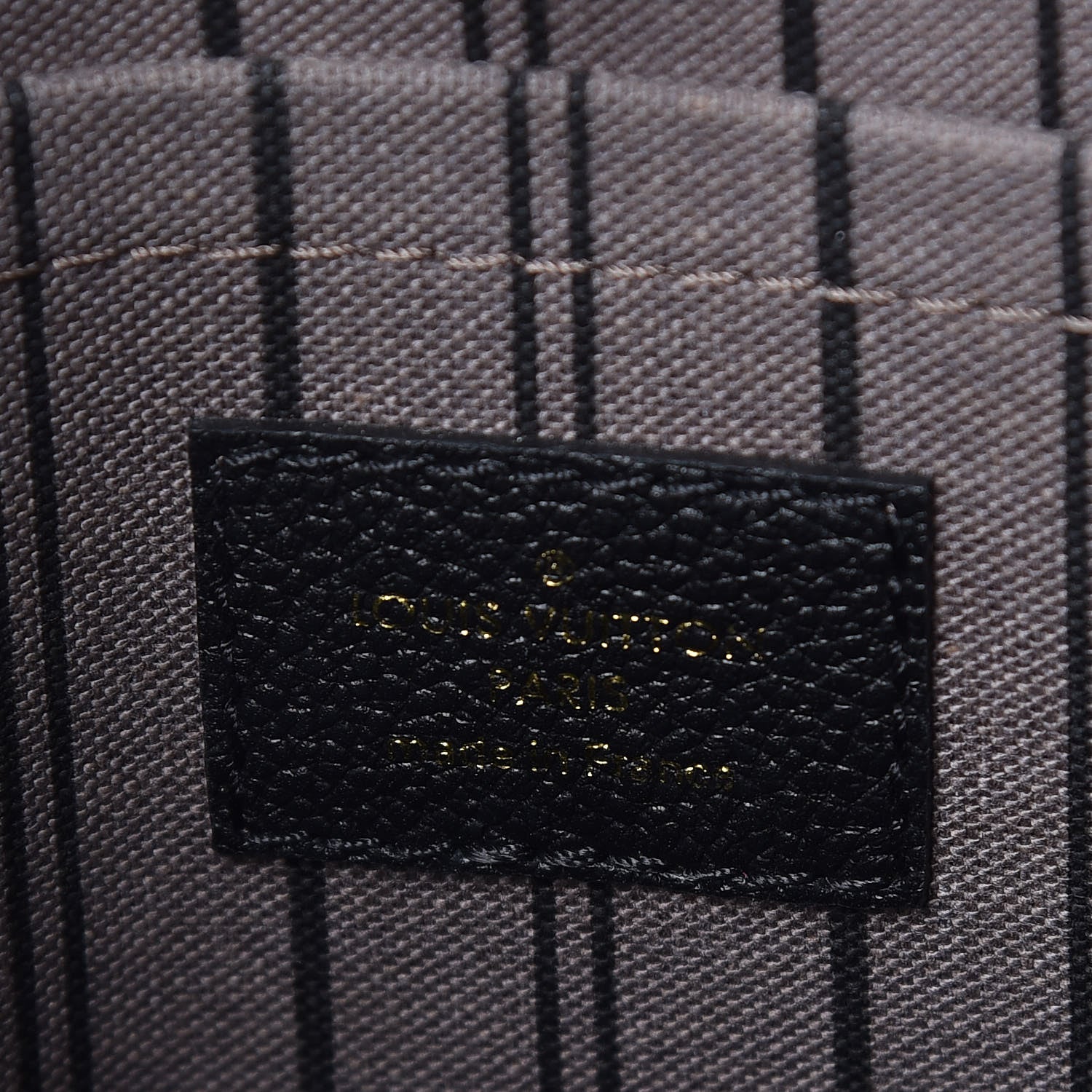 Louis Vuitton Empreinte Montaigne MM Black 6 of 10