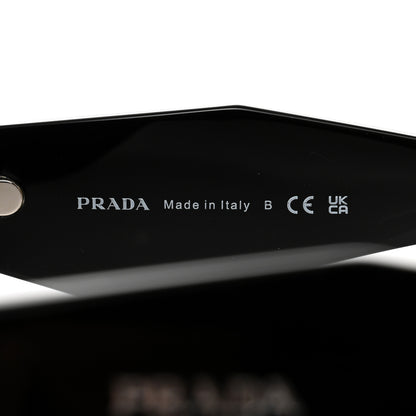 Prada Acetate Symbole Sunglasses SPR 17W Black 6 of 8