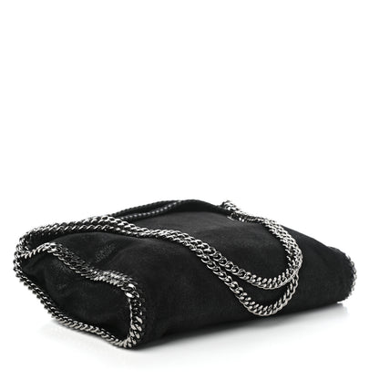 Stella McCartney Shaggy Deer Falabella Fold Over Tote Black 8 of 17