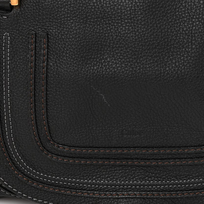 Chloe Calfskin Medium Marcie Satchel Black 12 of 14