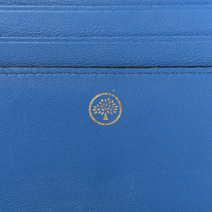 Mulberry Small Classic Grain Tri-fold Wallet Blue 7 of 13