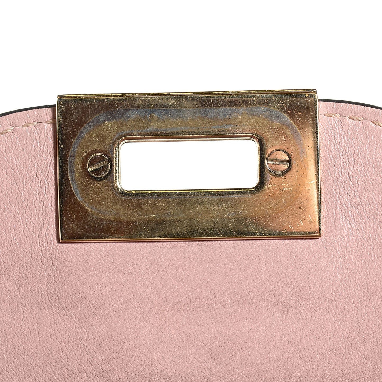 Vitello Medium Rockstud Tote Pink