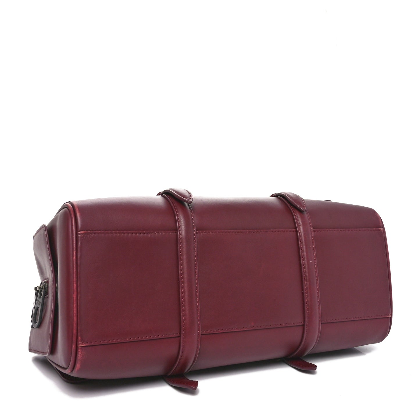 Nappa Intrecciato Medium Monaco Satchel Ebano