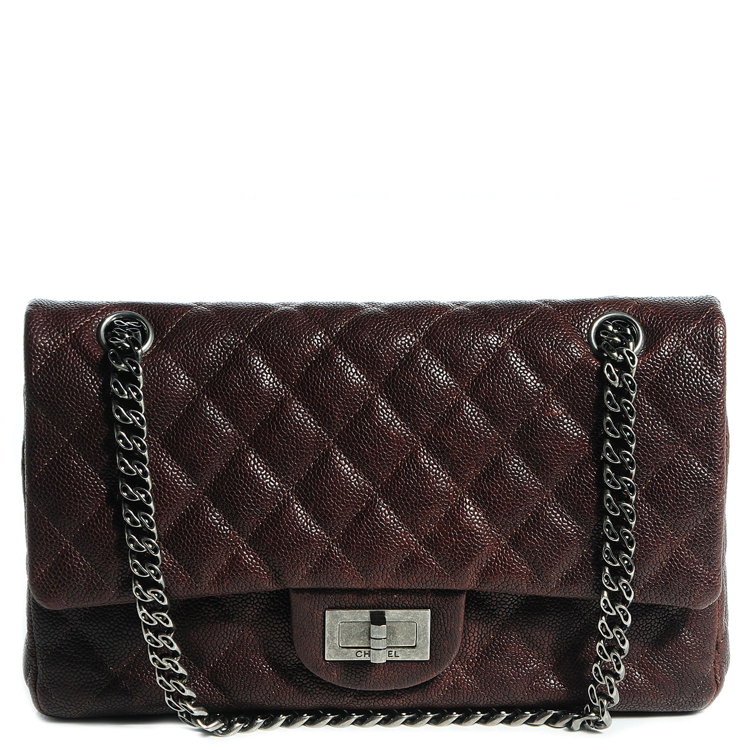 Chanel Washed Caviar 2.55 Reissue 225 Flap Brown 1 of 8