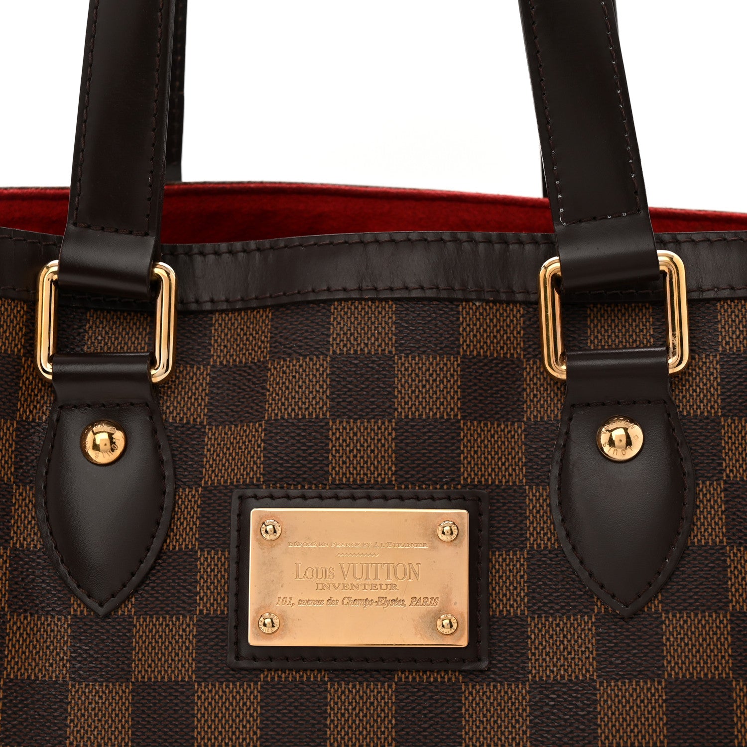 Louis Vuitton Damier Ebene Hampstead PM 7 of 11