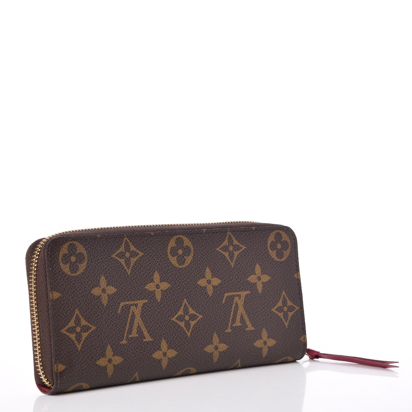 Monogram Clemence Wallet Fuchsia