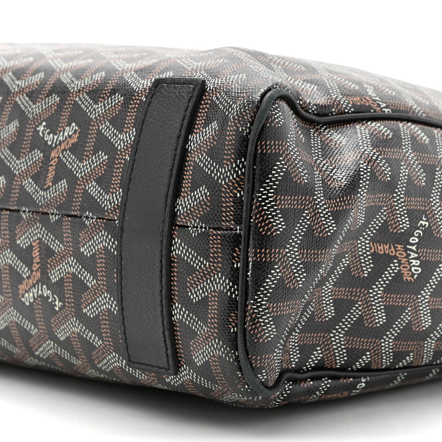 Goyard Goyardine Voltaire III Tote Black 9 of 24