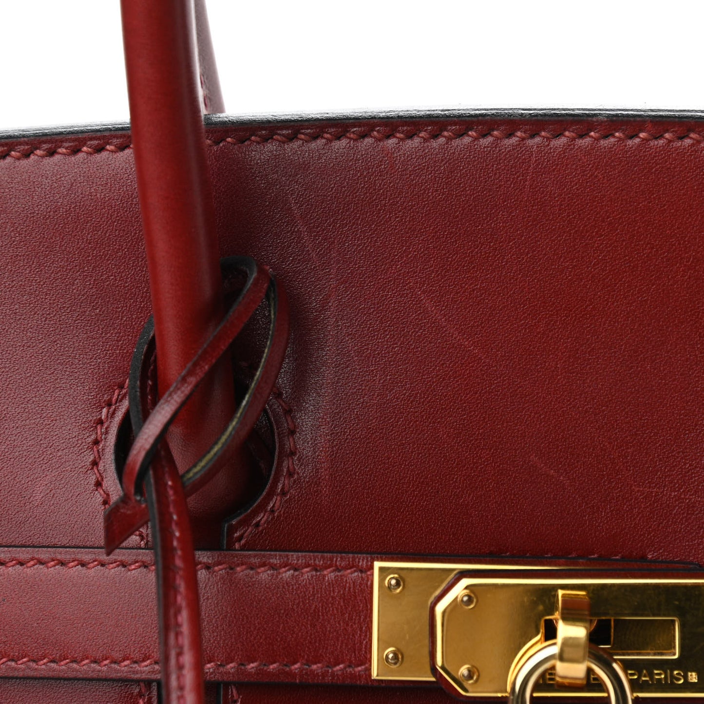 Box Birkin 35 Rouge H