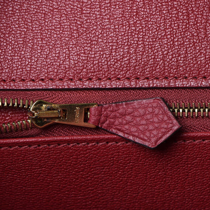 Hermes Togo Birkin 35 Rouge Grenat 15 of 38