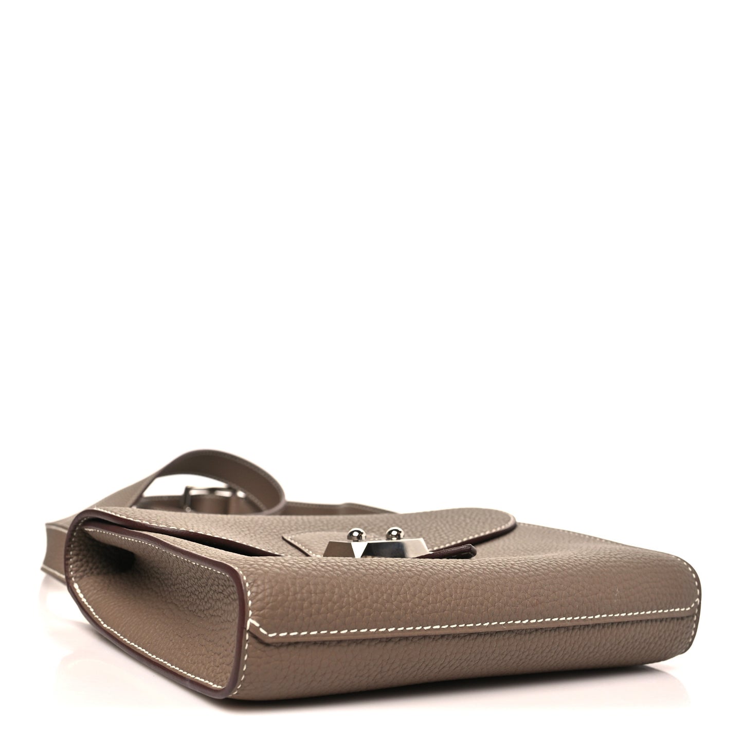 Togo Sac A Depeches 21 Messenger Bag Etoupe