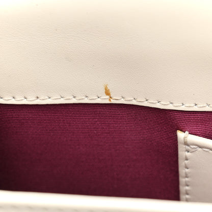 Bulgari Calfskin Serpenti Forever Crossbody Bag White Agate 13 of 15