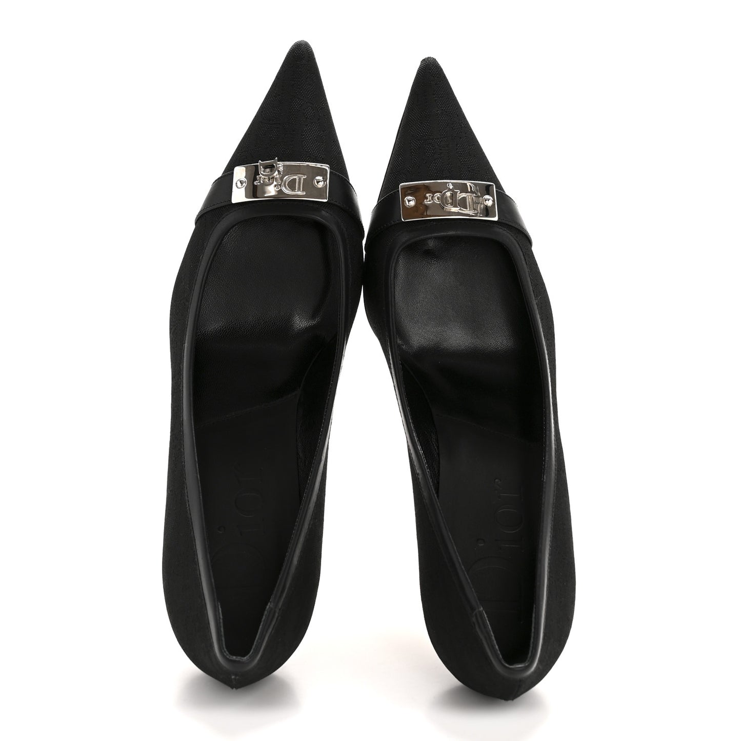 Oblique Canvas Street Chic Pumps 37 Black