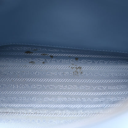 Prada Saffiano Cuir Calfskin Small Monochrome Top Handle Tote Astrale 9 of 12