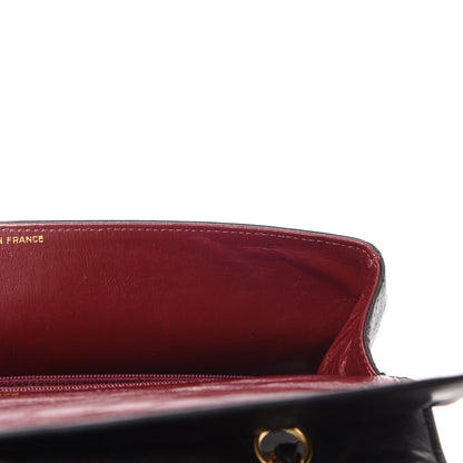 Chanel Lambskin Quilted Medium Double Flap Black 11 of 16