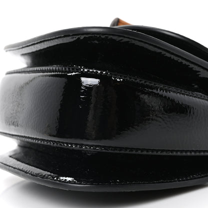 Gucci Skipper Calf Web Logo Embossed Mini Bamboo 1947 Top Handle Bag Black 9 of 9