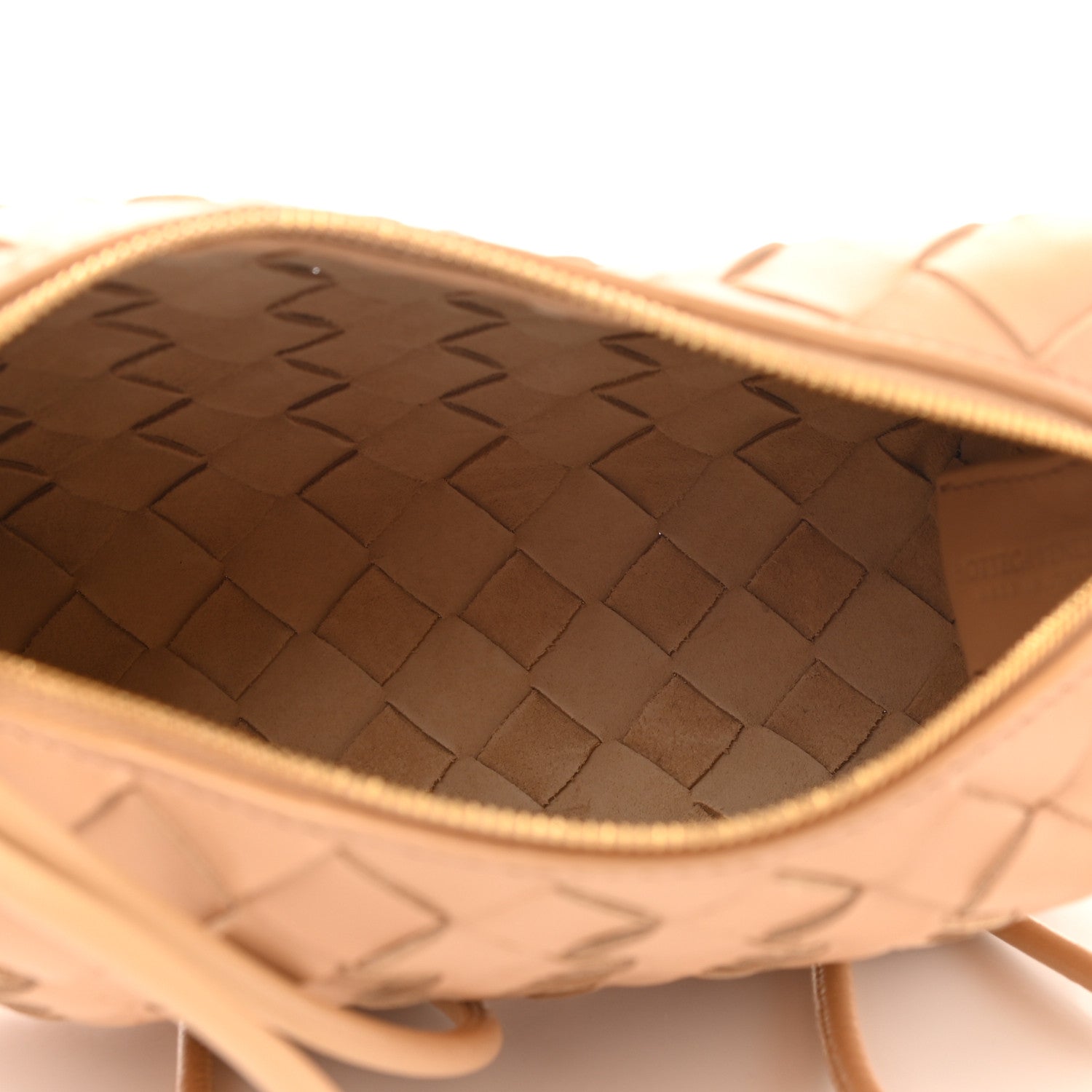 Bottega Veneta Nappa Intrecciato Mini Loop Camera Bag Almond 5 of 8