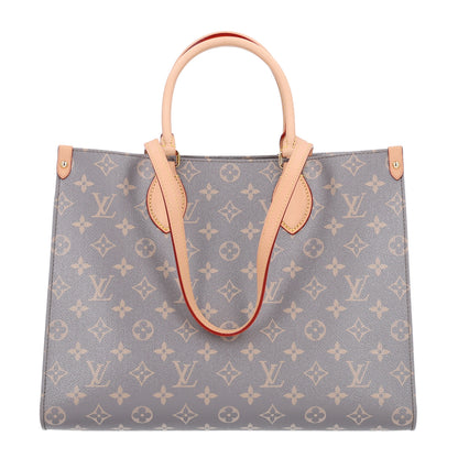Louis Vuitton Monogram Onthego MM Trianon Gray 1 of 8