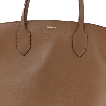 Burberry Calfskin Medium Society Tote Dusty Caramel 8 of 13
