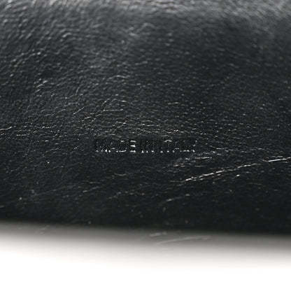 Balenciaga Strass Suede Hourglass Top Handle Bag XS Smoke Grey Crystal 7 of 14