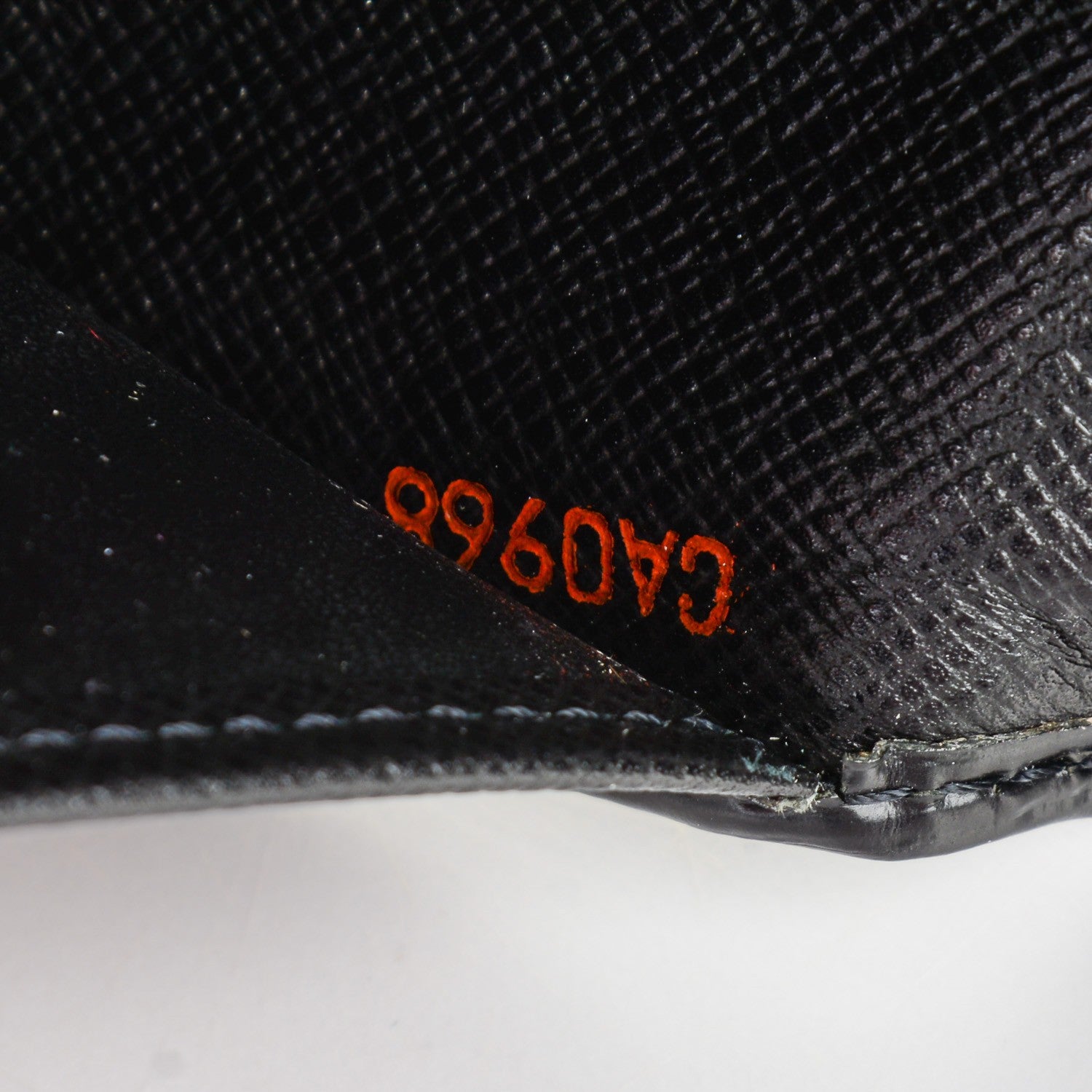 Louis Vuitton Epi Checkbook Cover Black 7 of 7