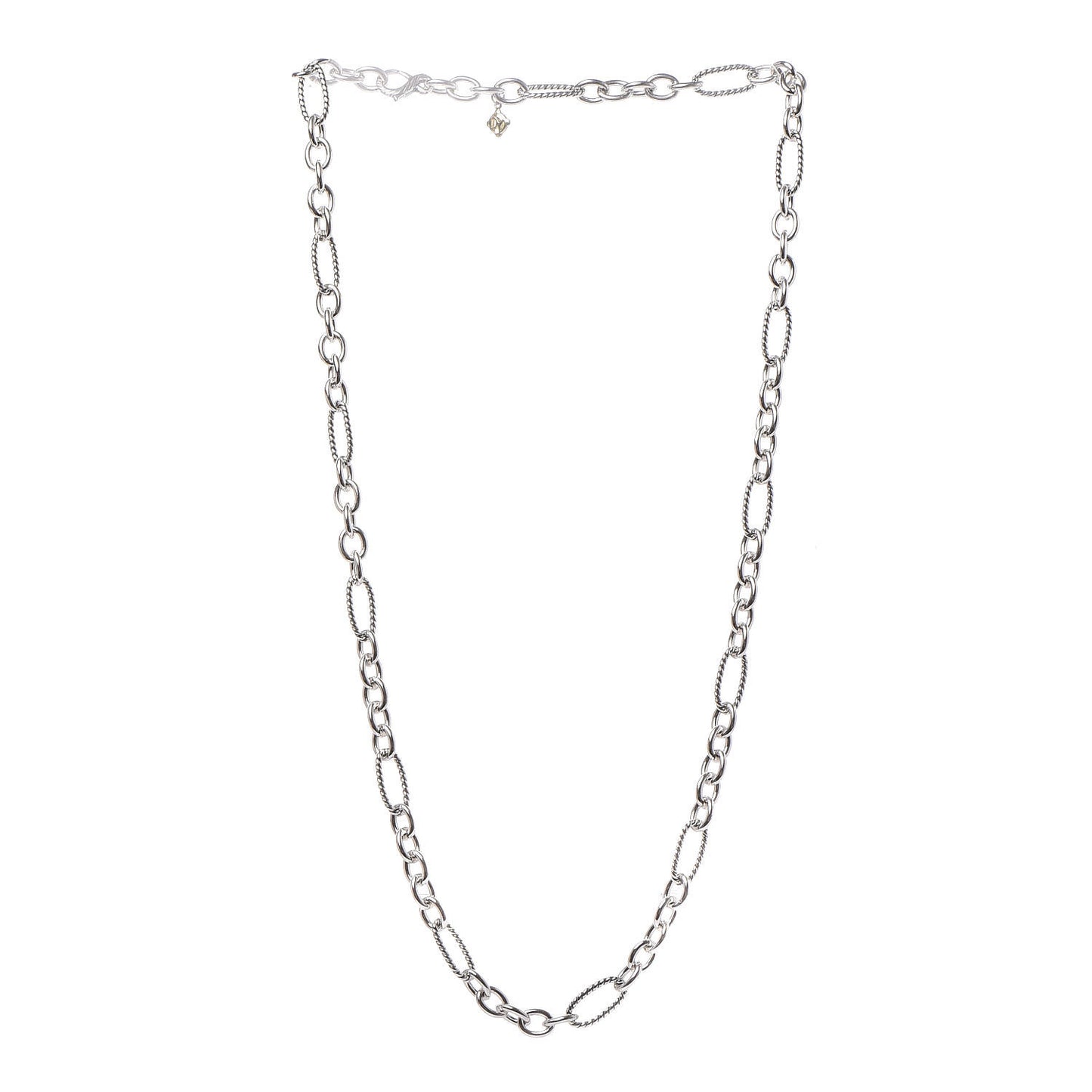 Sterling Silver Figaro Chain Necklace