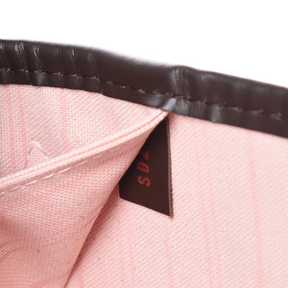 Louis Vuitton Damier Ebene Neo Neverfull MM Rose Ballerine 11 of 18
