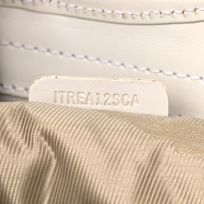 Burberry Calfskin Studded Hobo White 8 of 34