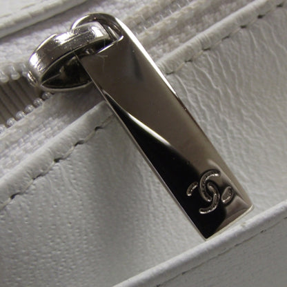 Chanel Caviar Jumbo Flap White 10 of 12