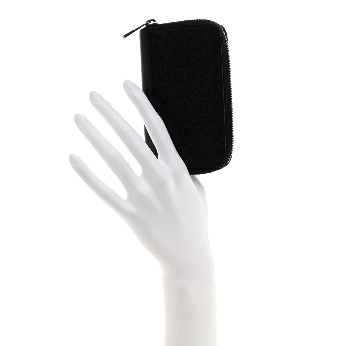 Taiga Zippy Coin Purse Vertical Black