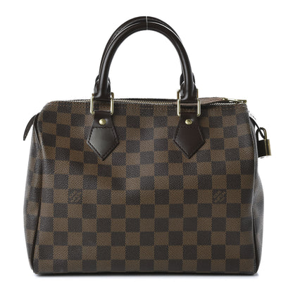 Louis Vuitton Damier Ebene Speedy 25 1 of 10