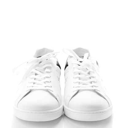 Louis Vuitton Calfskin Monogram Luxembourg Sneakers 8.5 White 2 of 8