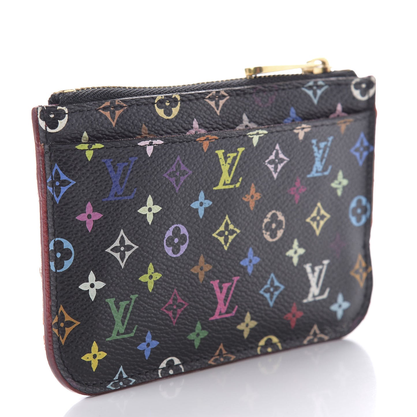Monogram Multicolor Key Pouch Black Grenade