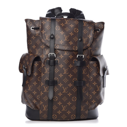 Louis Vuitton Monogram Macassar Christopher PM Backpack 2 of 7