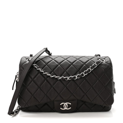 Chanel Deerskin Quilted Casual Journey Flap Brown 1 of 10