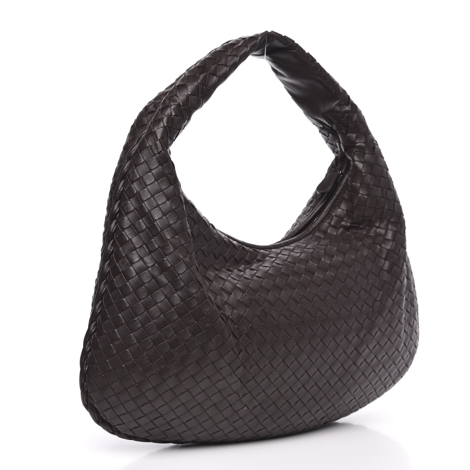 Bottega Veneta Nappa Intrecciato Small Veneta Hobo Ebano 3 of 10