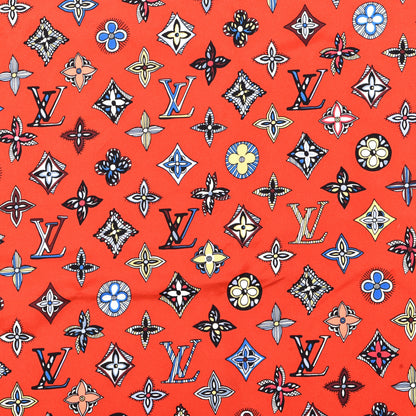 Louis Vuitton Silk Monogram Innocence Square Scarf Multicolor 2 of 4