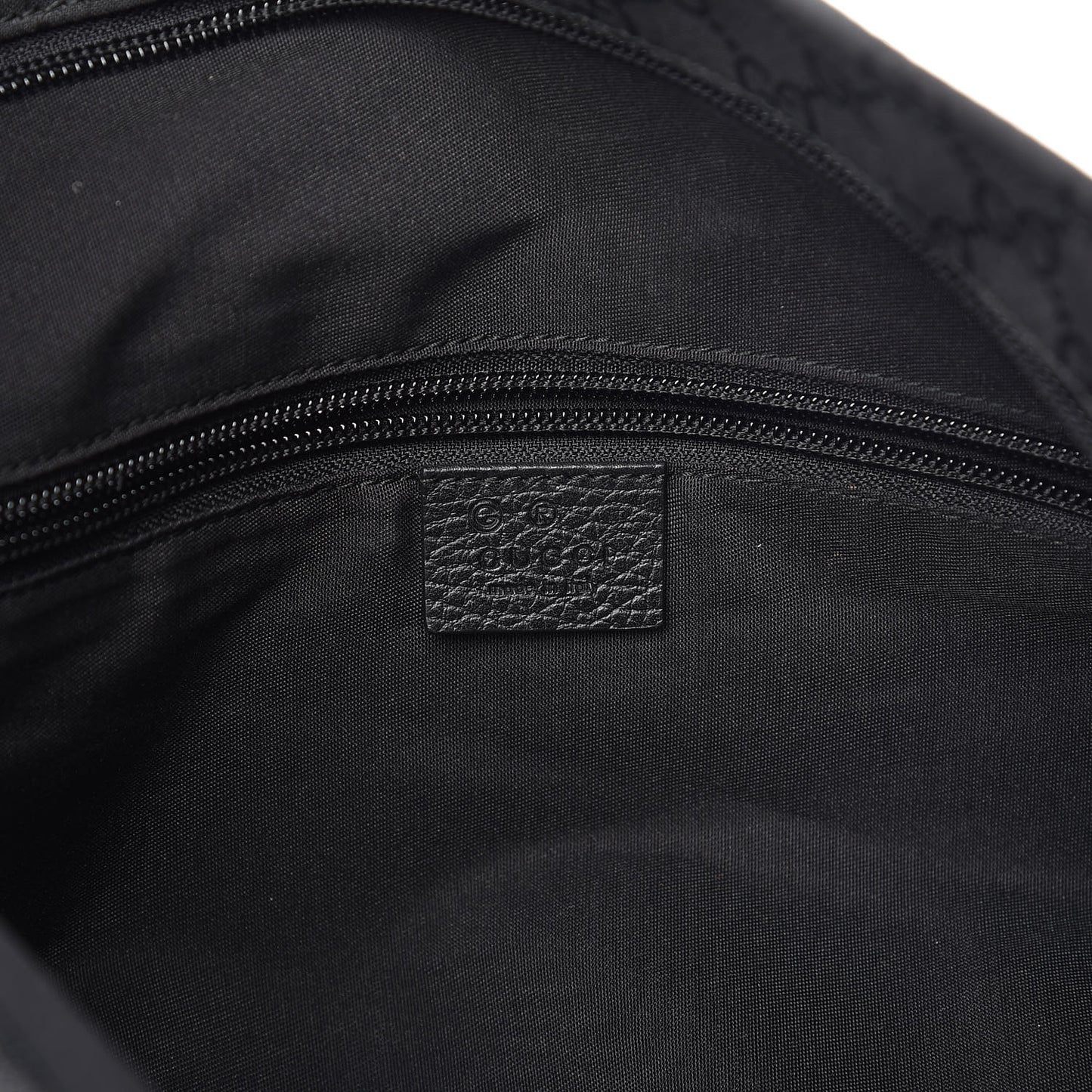 Nylon Monogram Large Messenger Black