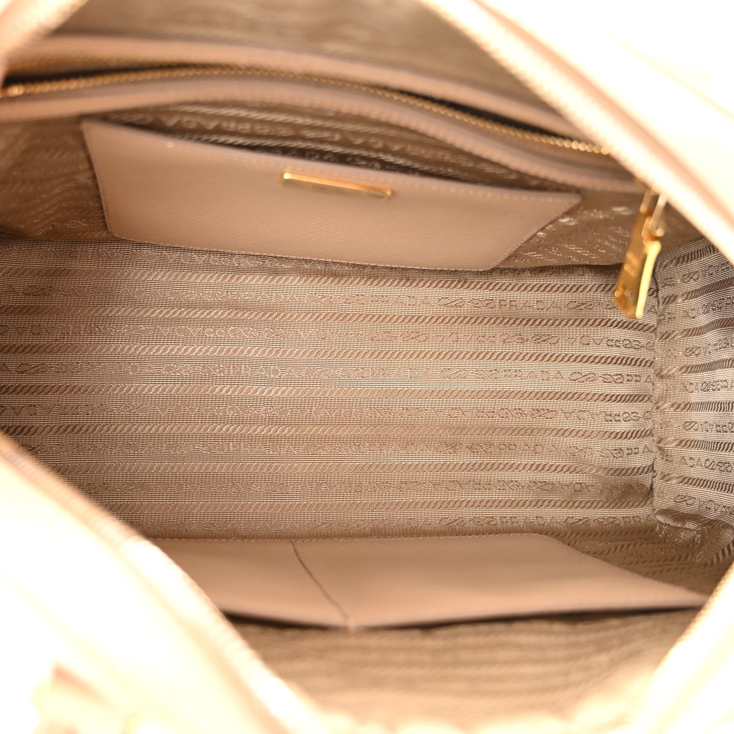 Saffiano Bowling Bag Sabbia