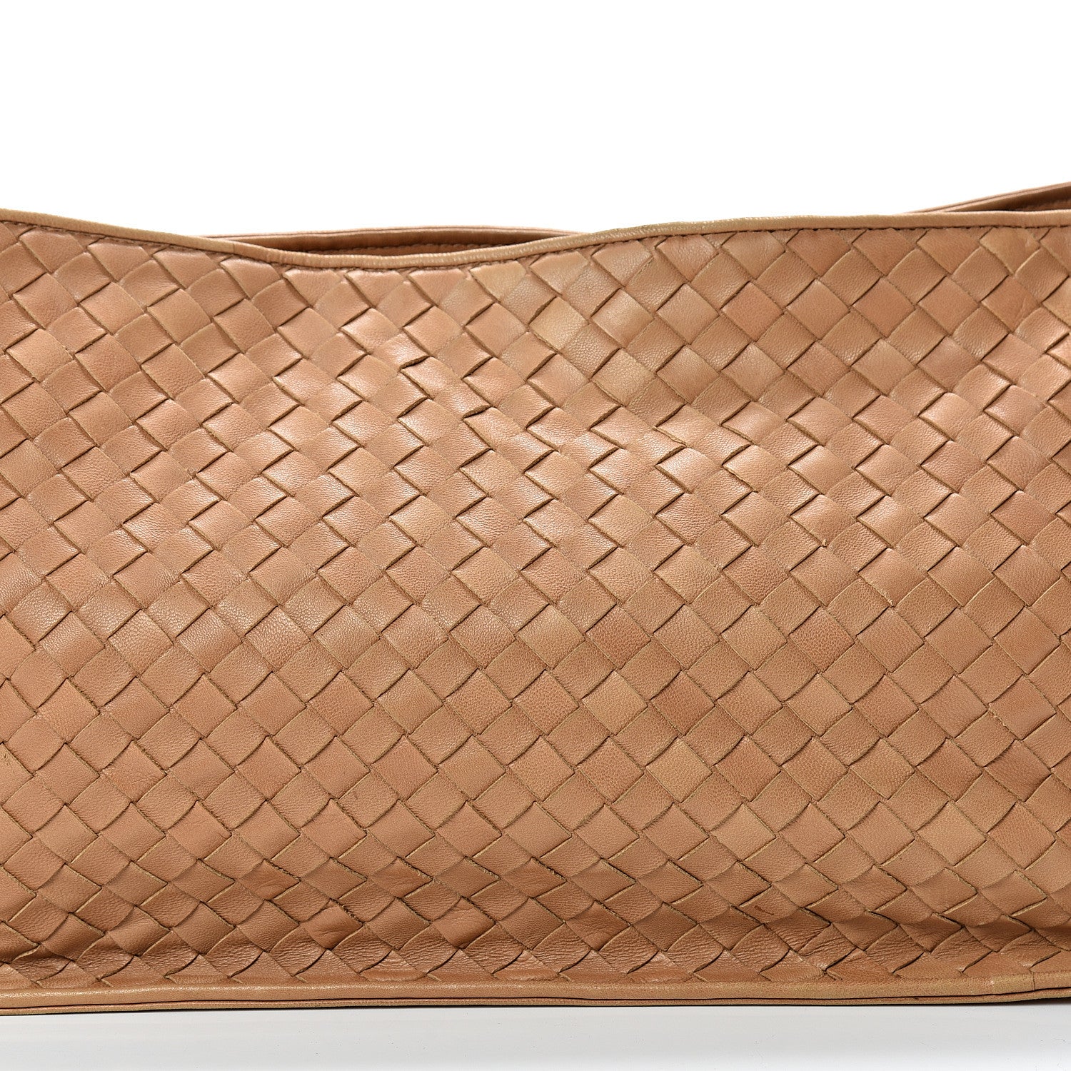 Bottega Veneta Nappa Intrecciato Shoulder Bag Camel 8 of 19