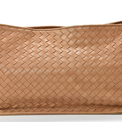 Bottega Veneta Nappa Intrecciato Shoulder Bag Camel 8 of 19